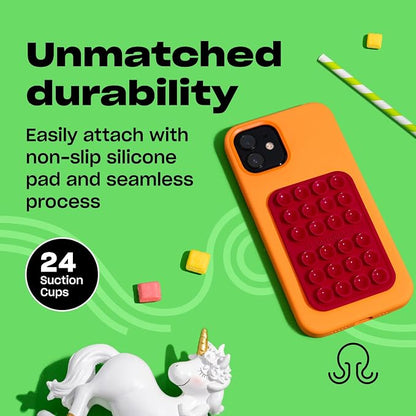 Classic - Silicone Suction Phone Case Adhesive Mount - Hands-Free, Strong Grip - Image 4