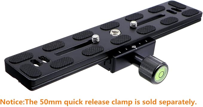 PU-200 200mm Universal Lengthened Quick Release Plate Slide Rail - Image 7