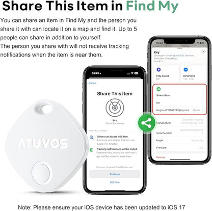 ATUVOS Air Tracker Tag-1 Pack, Keys Finder and Item Locator - Image 7