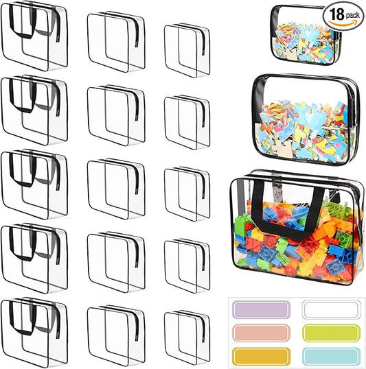 18 Packs Large Toy Storage Bags by MBJZSL