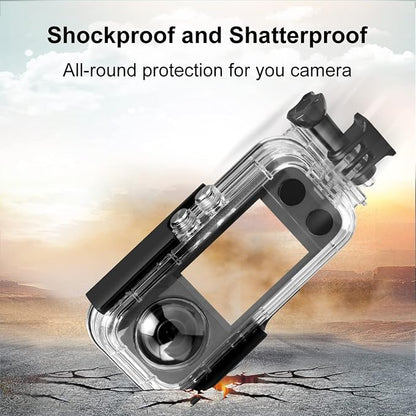 PULUZ 30m/98ft Dive Case for Insta360 X3 Underwater Waterproof Housing Cover - Image 6