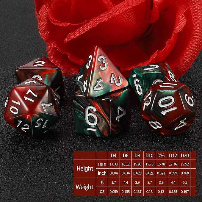 QMAY DND Dice Set - Image 2