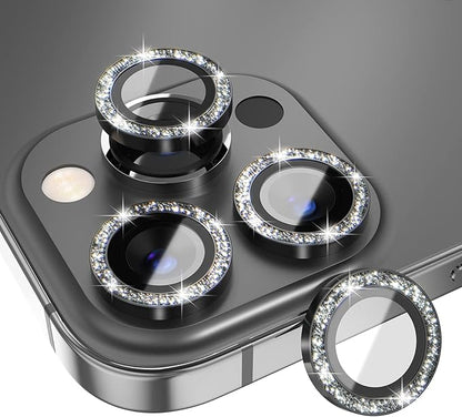 Choiche [3+1 for iPhone 13 Pro/iPhone 13 Pro Max Camera Lens Protector Bling by Choiche