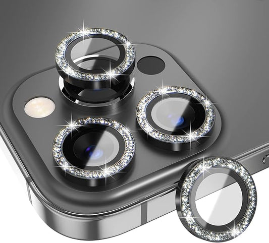 Choiche [3+1 for iPhone 13 Pro/iPhone 13 Pro Max Camera Lens Protector Bling by Choiche