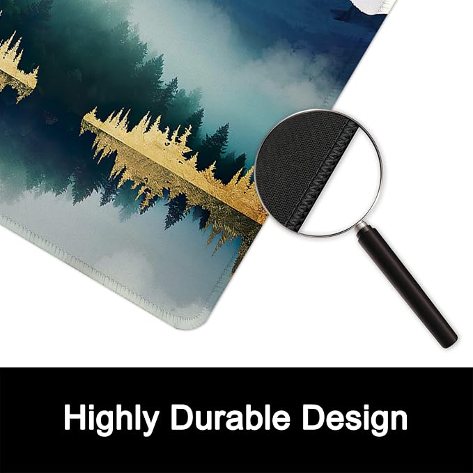 ITNRSIIET Mouse Pad with Stitched Edge Premium Textured Smooth Precise - Image 3