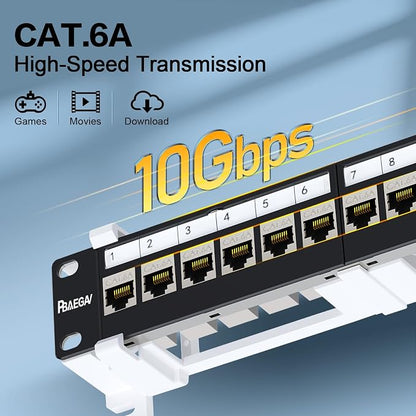 12 Port Keystone Patch Panel - Image 4
