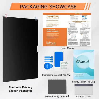Privacy Screen for MacBook Air 15 Inch, Matte Anti Glare Blue Light Filter - Image 7