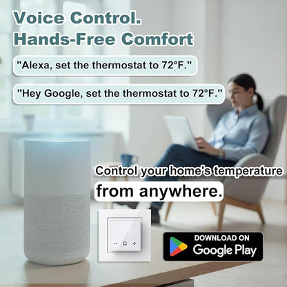 HEATIT Programmable Thermostat, WiFi Smart Thermostat - Image 5