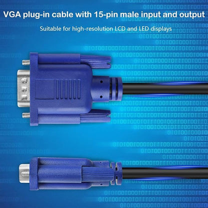 PASOW VGA to VGA Monitor Cable HD15 Male to Male - Image 5