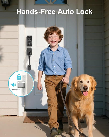 WiFi Smart Lock for Front Door, Built-in WiFi Deadbolt - Image 8