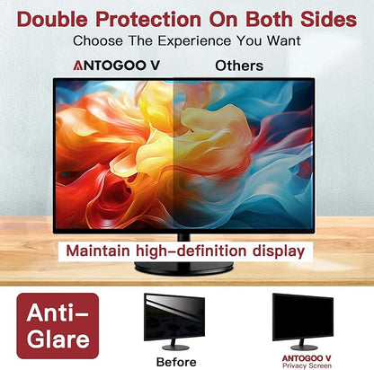 2 Pack 22 Inch Privacy Screen for Computer Monitor 16:10 Aspect Ratio, Eye - Image 3
