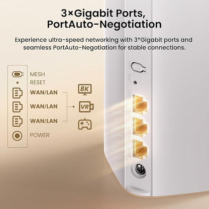 Tenda WiFi 7 Mesh System BE3600 – Dual Band Mesh WiFi System - Image 7