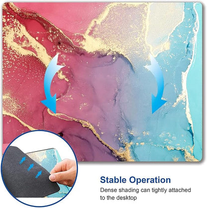 Mouse Pad, Cute Colorful Marble Mouse Pads - Image 6