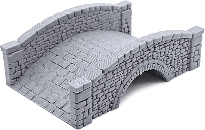 EnderToys Stone Footbridges by Printable Scenery, 3D Printed Tabletop RPG - Image 3