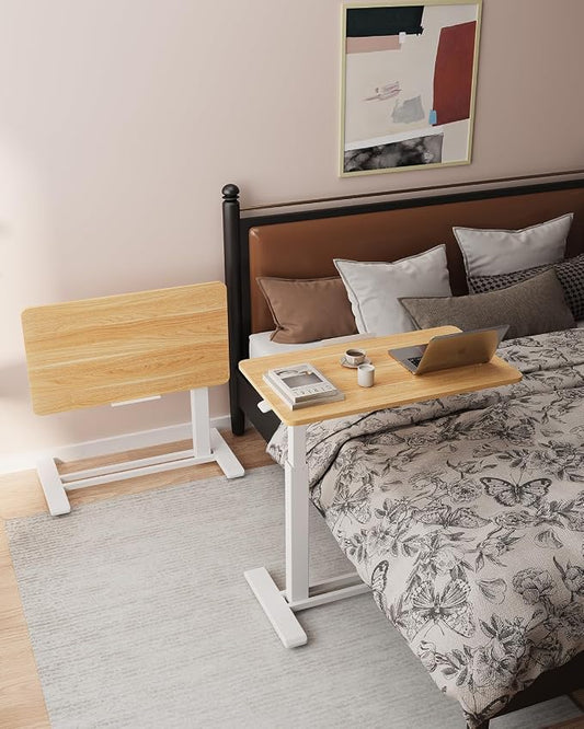 FLEXISPOT H7 PRO Mobile Standing Desk Adjustable Overbed Table Pneumatic - Image 2