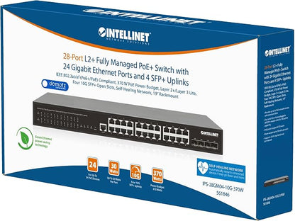 Intellinet 28-Port L2+ Fully Managed PoE+ Switch - - Image 4