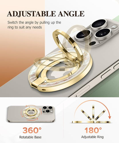 GVIEWIN Magnetic Phone Ring Holder, Compatible - Image 3
