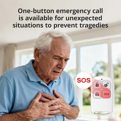 Alarm System for Home Security, WiFi+GSM/4G Compatible - Image 3