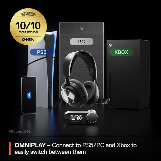 SteelSeries Arctis Nova Pro Wireless Xbox Multi-System Gaming Headset - Image 2