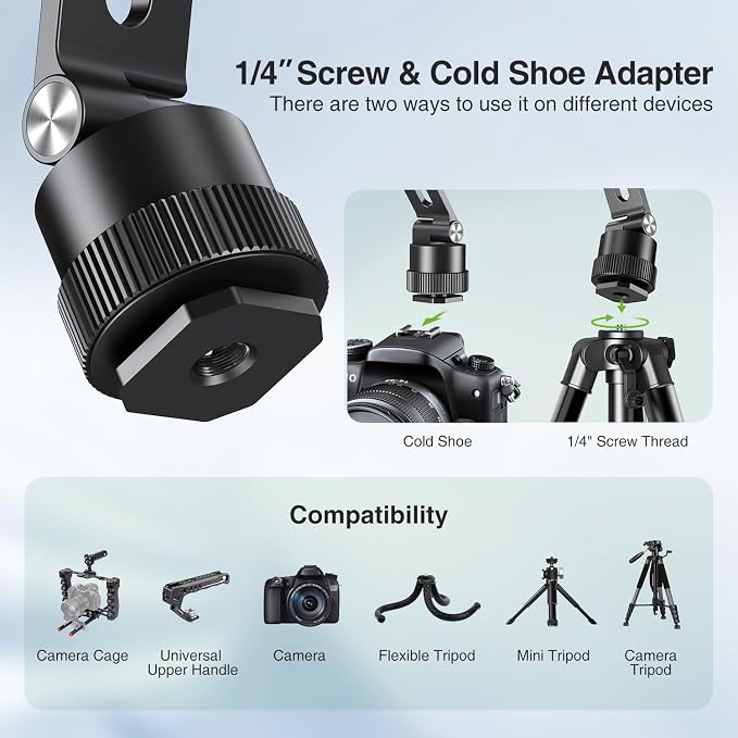elitehood Magnetic Magsafe Tripod Phone Mount Holder, Foldable Phone Holder - Image 6