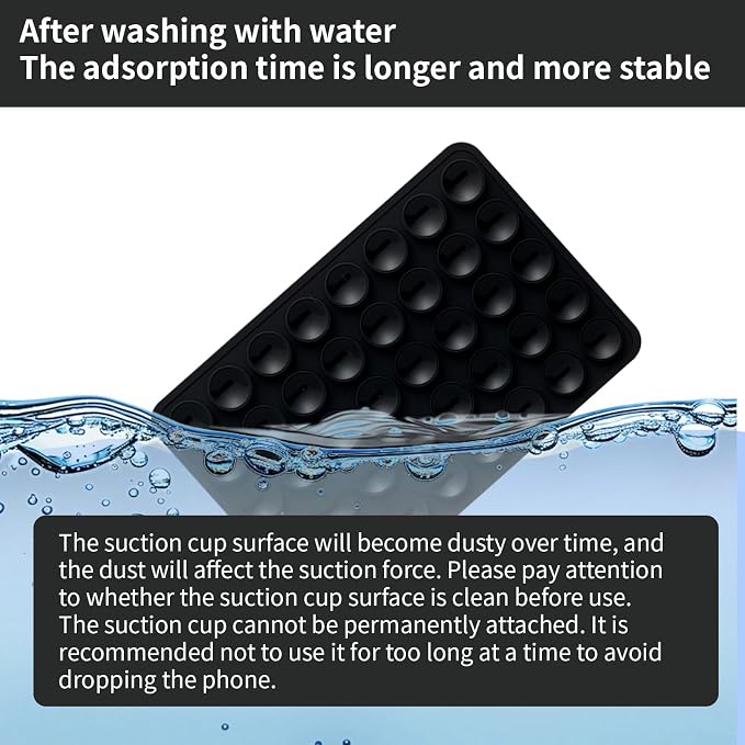 2 Pack Silicone Double-Sided Suction Grip – 40 Cups per Side, Strong Hold - Image 6