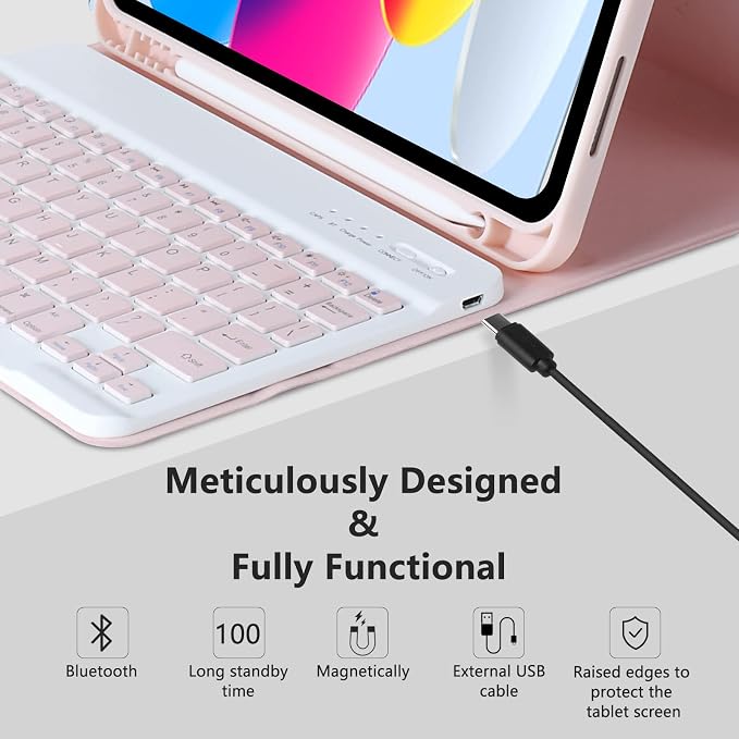 MMK iPad A16 Case, iPad 10th Generation Case - Image 6