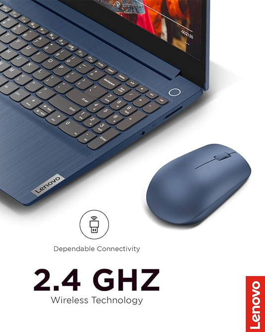 Lenovo 530 Wireless Mouse with Battery, 2.4GHz Nano USB, 1200 DPI Optical Sensor - Image 2