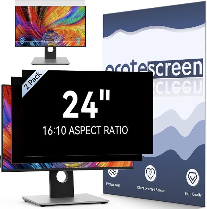 24 Inch Computer Privacy Screen Filter by Protescreen