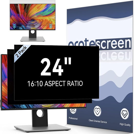24 Inch Computer Privacy Screen Filter by Protescreen
