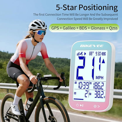 GPS Bike Computer Wireless Cycling Computer - Image 6