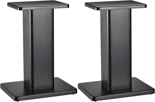MECCANIXITY Wood Speaker Stands, 2 Pack 15.7 Inch Universal Speaker Stand by MECCANIXITY