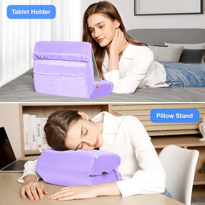 MOSISO Tablet Pillow Stand, Soft Tablet Holder - Image 2