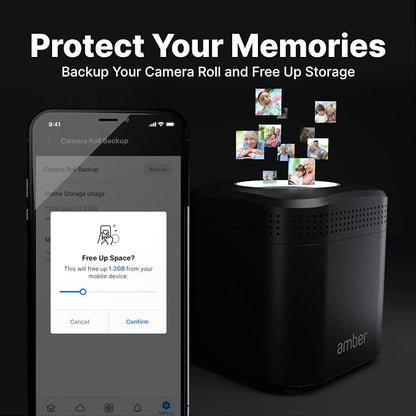 AmberPRO Personal Cloud Storage Device + AC2600 WiFi Router. Dual 1TB Hard - Image 3