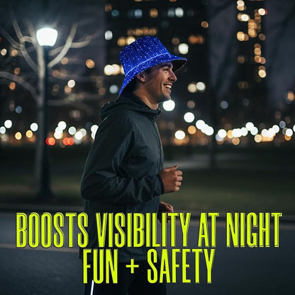 GloFX Bucket Hat – LED Light Up Rave Hat - Image 5