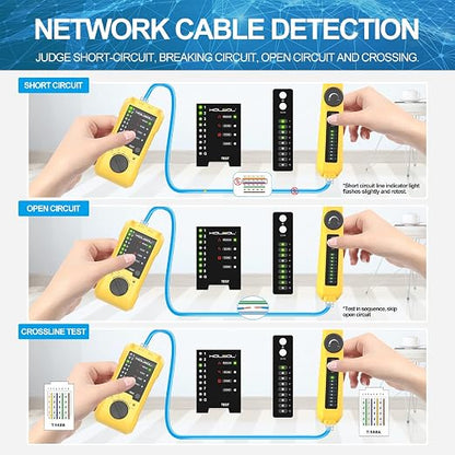 Network Cable Tester, Ethernet Wire Tracer - Image 4