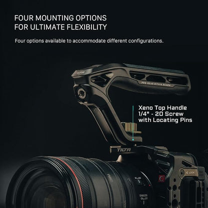 Tilta Xeno Top Handle for Filmmakers & Cameras- Black | Aluminum Alloy and - Image 4