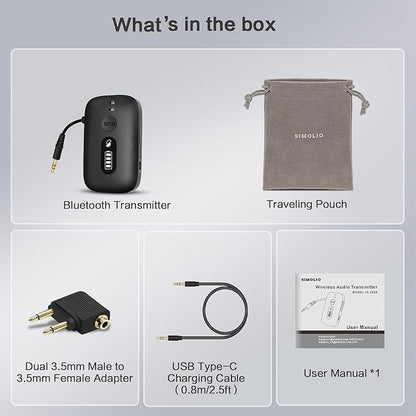 SIMOLIO Airplane-Bluetooth-Adapter - Image 8