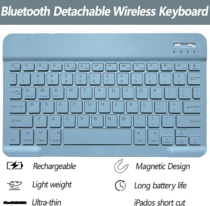 Keyboard Case for iPad 11th 10th Generation - Image 4