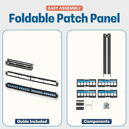 Everest 24 Port Keystone Patch Panel - Image 6