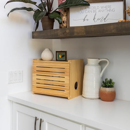 Wooden WiFi Router Storage Box - Image 2