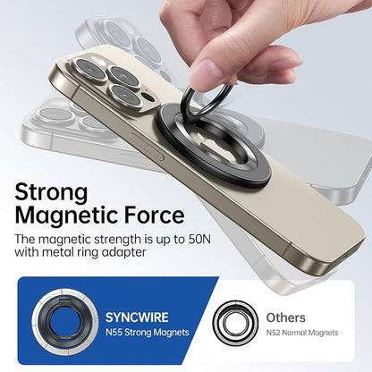 SYNCWIRE Upgraded Magnetic Phone Ring Holder - Image 5