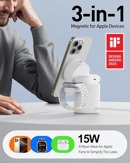 iWALK 3 in 1 Wireless Charging Stand - Image 3