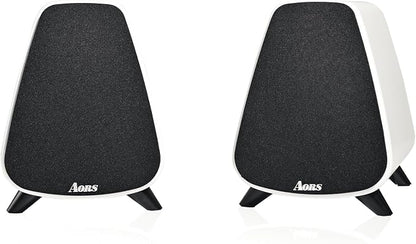 AS31 Active Bookshelf Speakers Bluetooth 5.3, 2-Way Stereo PC Desktop 80W - Image 9