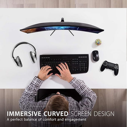 ViewSonic VX2718-PC-MHD 27 Inch Curved 1080p 1ms 180Hz Gaming Monitor - Image 3
