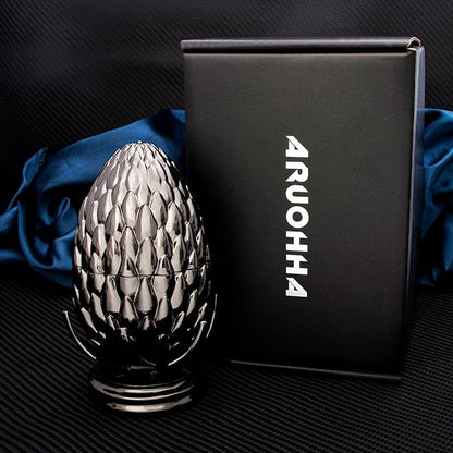 ARUOHHA DND Metal Dice Black Blue Dragons Egg Dice - Image 8