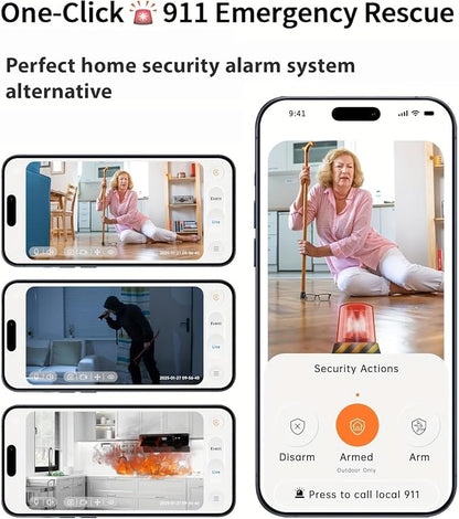 Gyliziex Indoor Security Camera 2 Packs, 2K 5G WiFi Baby/Pet/Dog/Nanny Cameras - Image 7