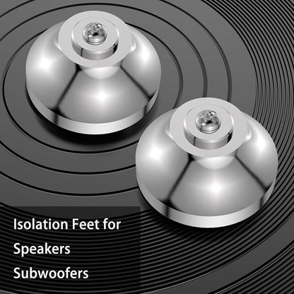 Audiocrast IF4021S HiFi Speaker Isolation Feet Pads 4PCs Stainless Steel - Image 5