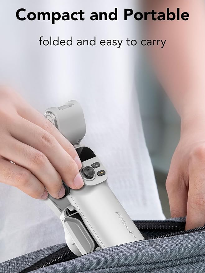 Gimbal Stabilizer for Smartphone, NO APP Tracking, 20CM Extension Rod, Face & - Image 7