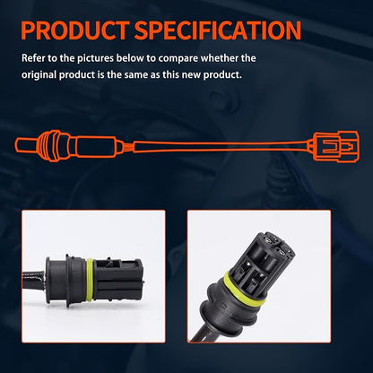 HiSport 11781742050 0258003477 O2 Oxygen Sensor 2PCS - Image 2
