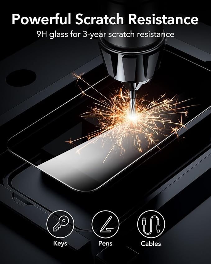 ESR 3 Pack for iPhone 16 / iPhone 15 Privacy Screen Protector, Anti-spy - Image 8